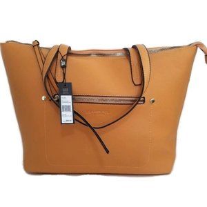 LONDON FOG YELLOW JOSEPHINE TOTE